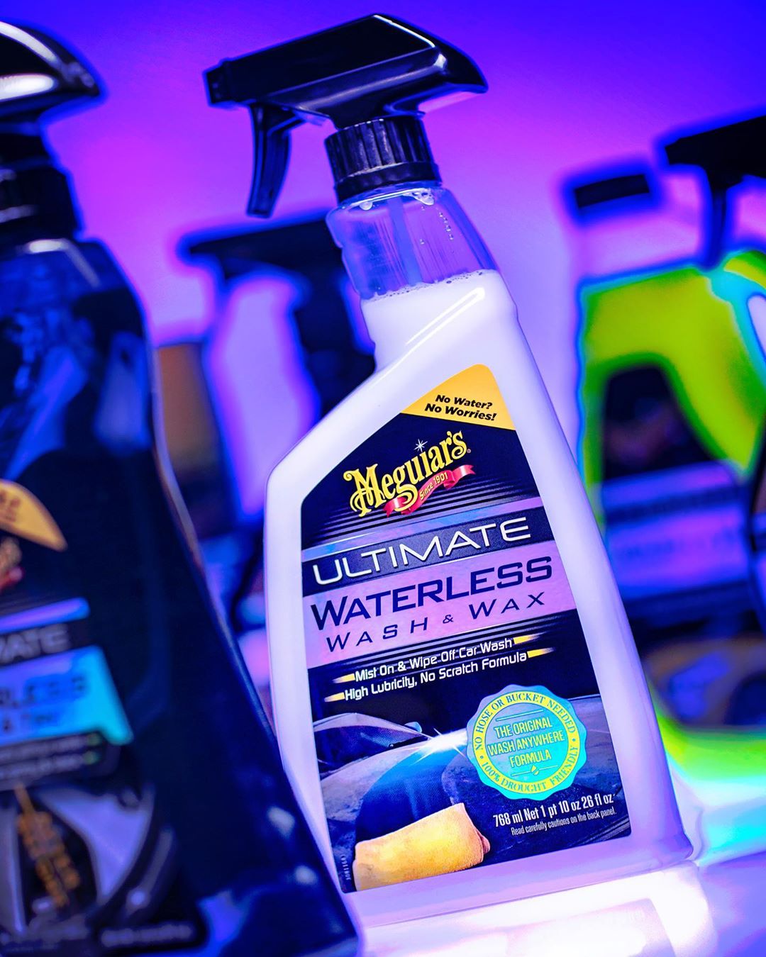 Meguiars Ultimate Waterless Wash and Wax - 768mL